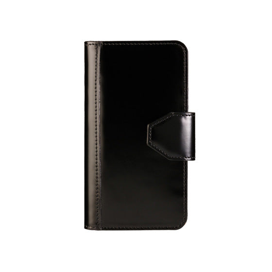 114-10 コードバン つや有り スマートフォンケース (ブラック)