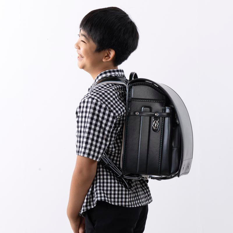 778 軽量牛革ハイブリッド クラリーノ®F 学習院型 グリーン