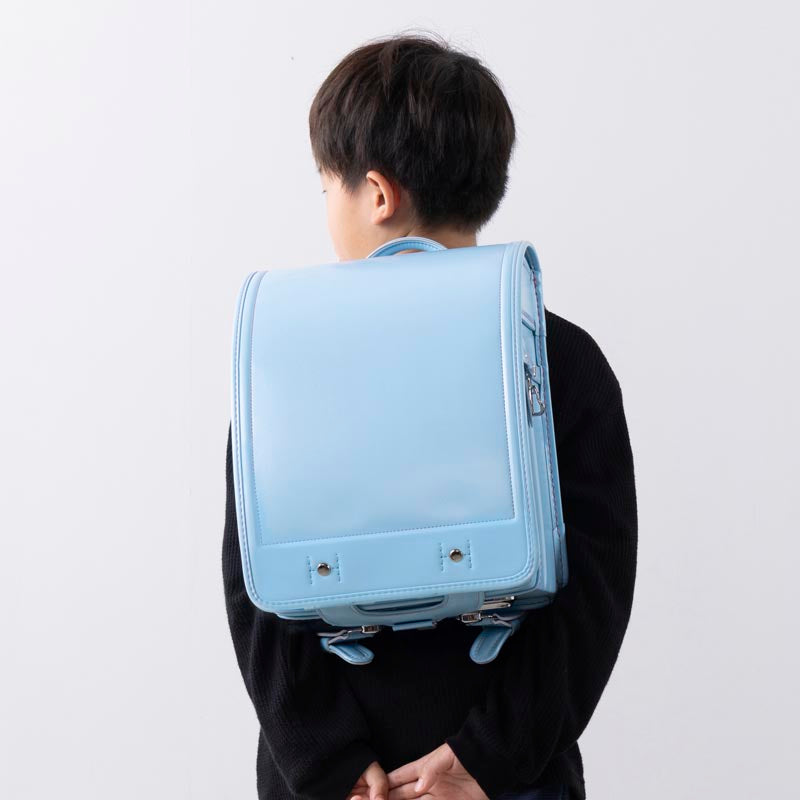 785 軽量牛革ハイブリッド クラリーノ®F 学習院型 アクア