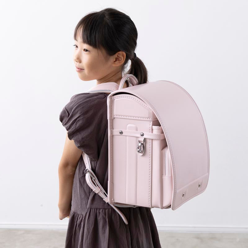 792 軽量牛革ハイブリッド クラリーノ®F 学習院型 ネイルピンク