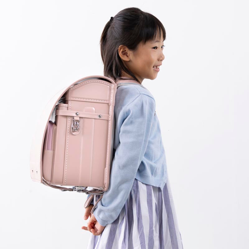 796 軽量牛革ハイブリッド クラリーノ®F 学習院型 シェルピンク