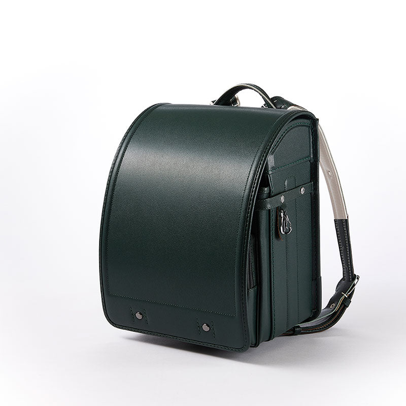 608 シボ牛革 学習院型 グリーン