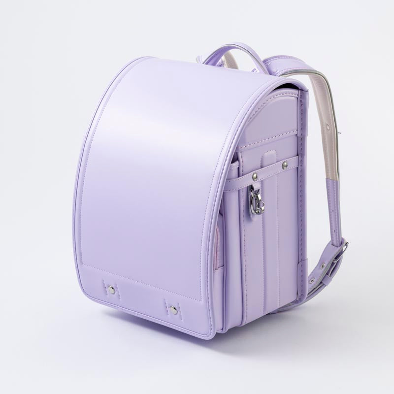 791 軽量牛革ハイブリッド クラリーノ®F 学習院型 ライラック