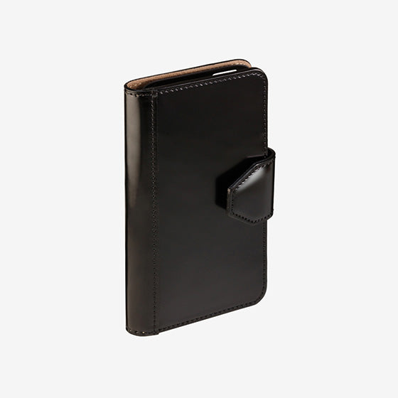 114-50 コードバン つや有り スマートフォンケース （グリーン）