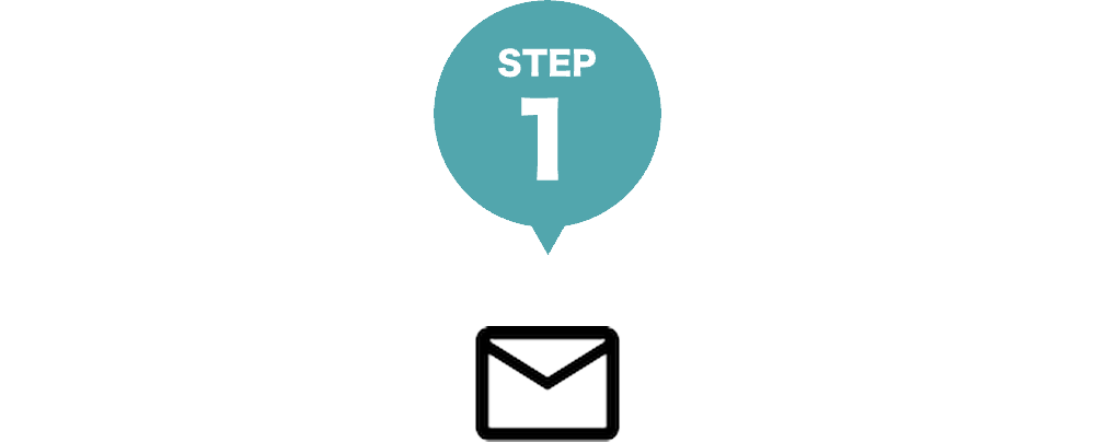 STEP1 修理の受付フォームにてお問い合わせください