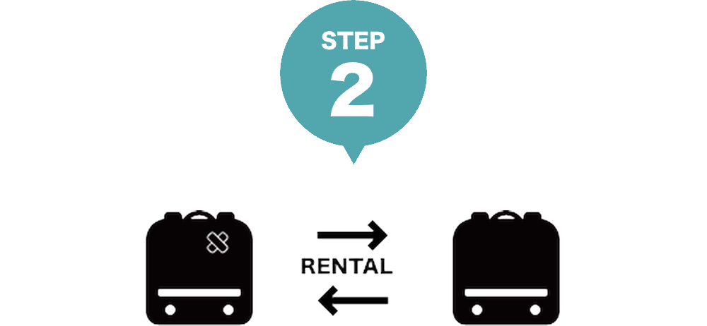 STEP2 代替ランドセルを配送します