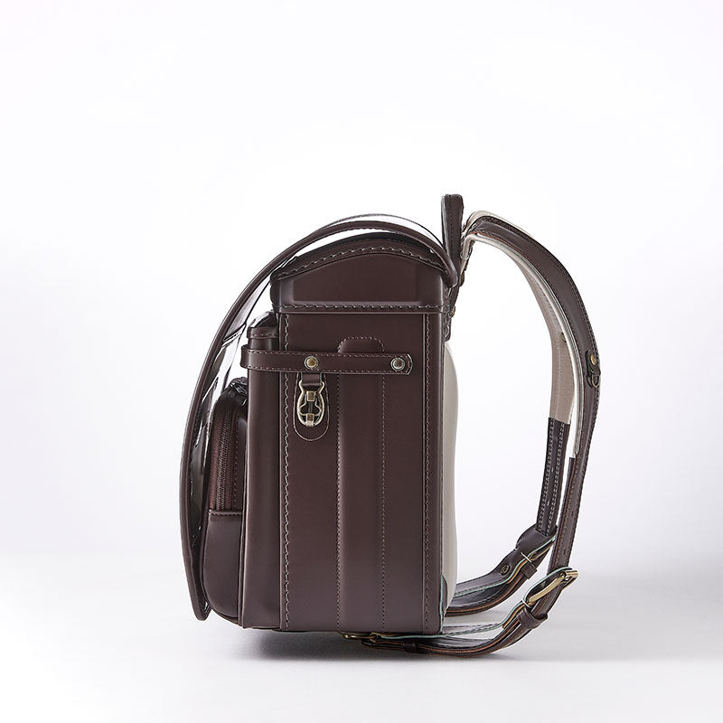 106 コードバン キューブ型 茶