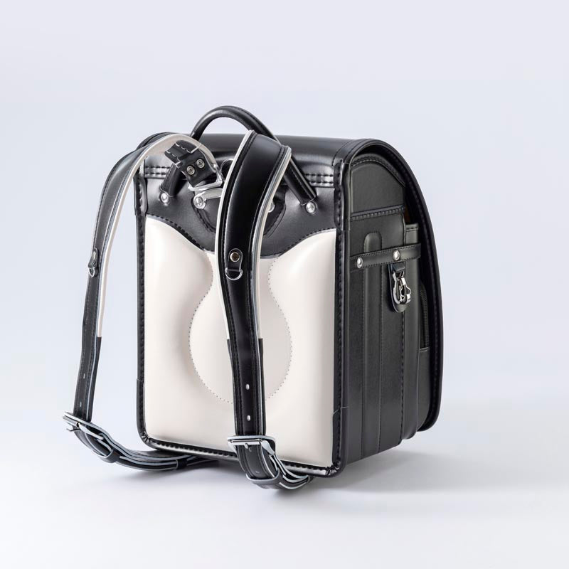 771 軽量牛革ハイブリッド クラリーノ®F 学習院型 黒