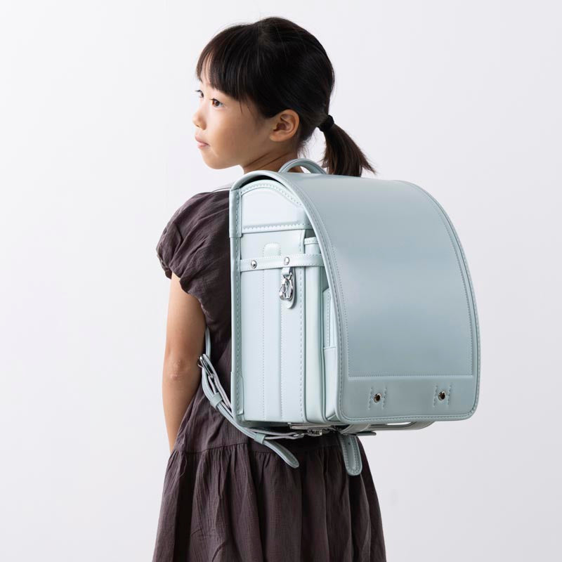 786 軽量牛革ハイブリッド クラリーノ®F 学習院型 ミントグリーン