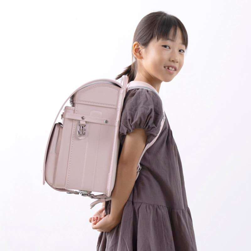 792 軽量牛革ハイブリッド クラリーノ®F 学習院型 ネイルピンク